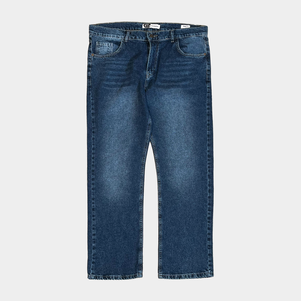 Relaxed Washed Jeans