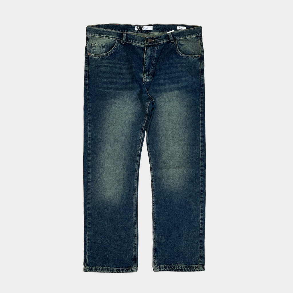 Relaxed Washed Jeans