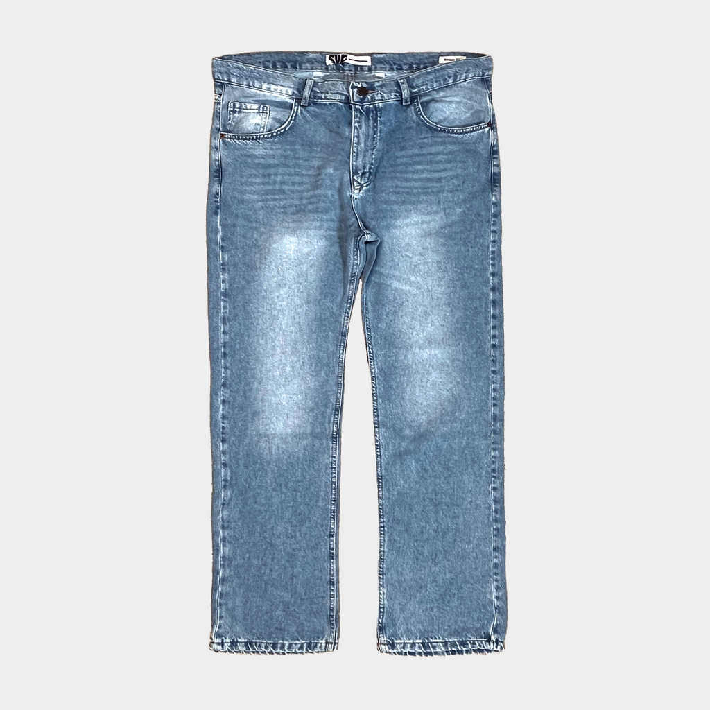 Relaxed Washed Jeans