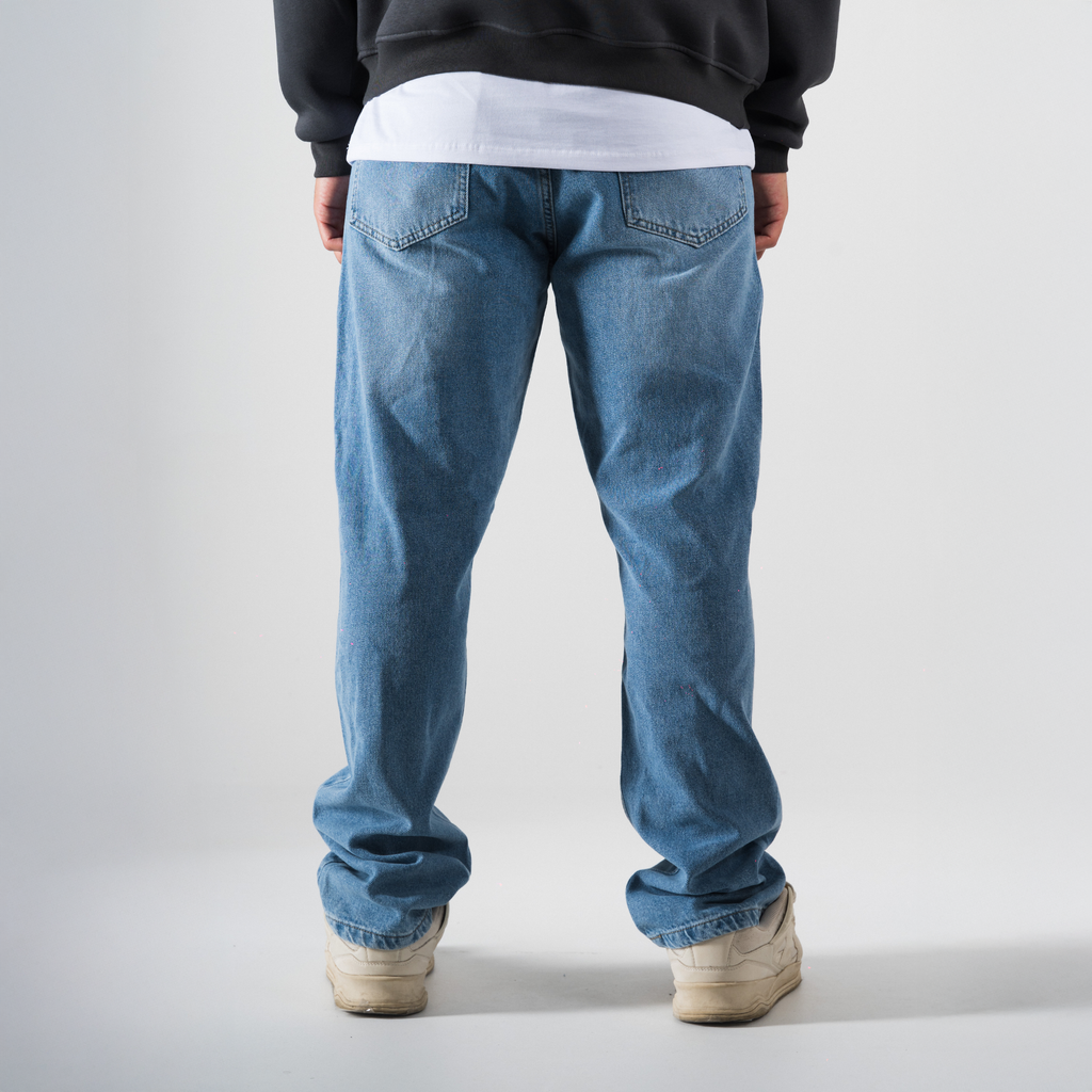 Relaxed Washed Jeans