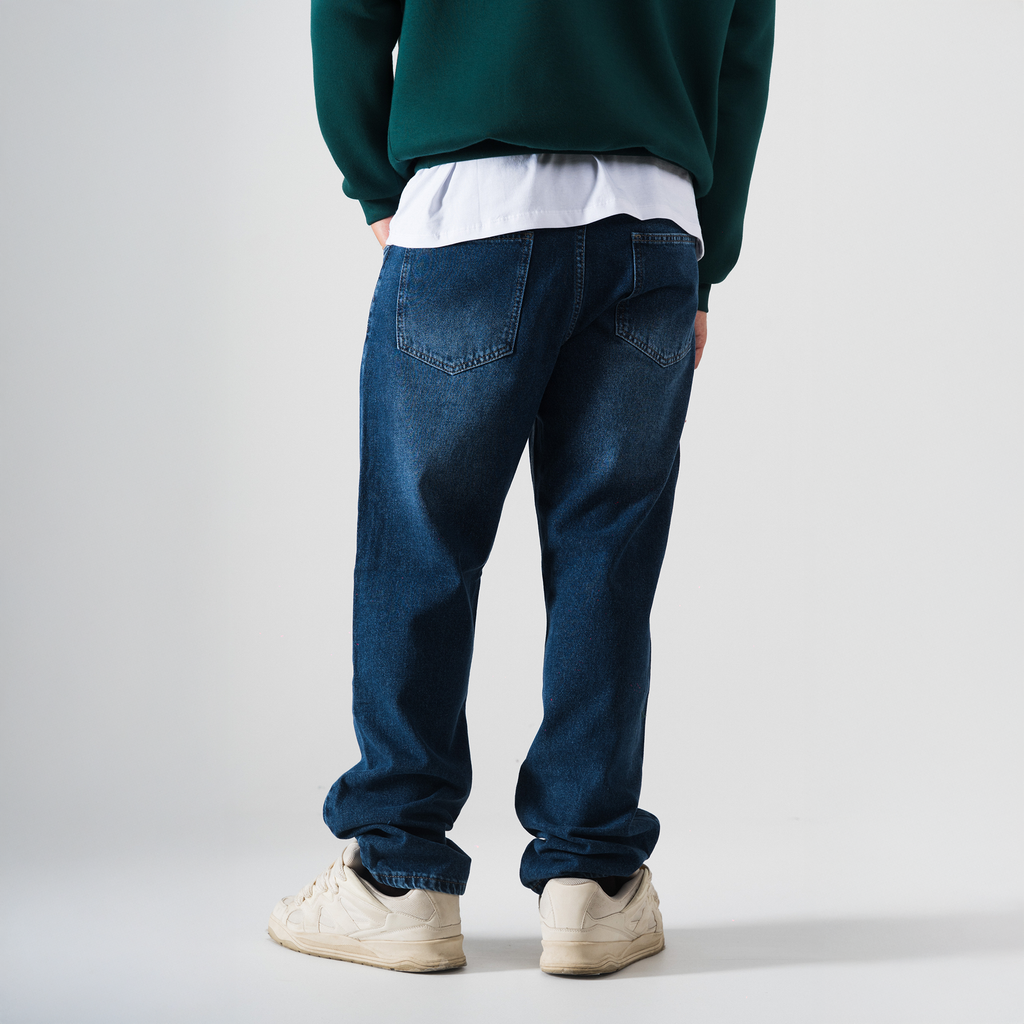 Relaxed Washed Jeans
