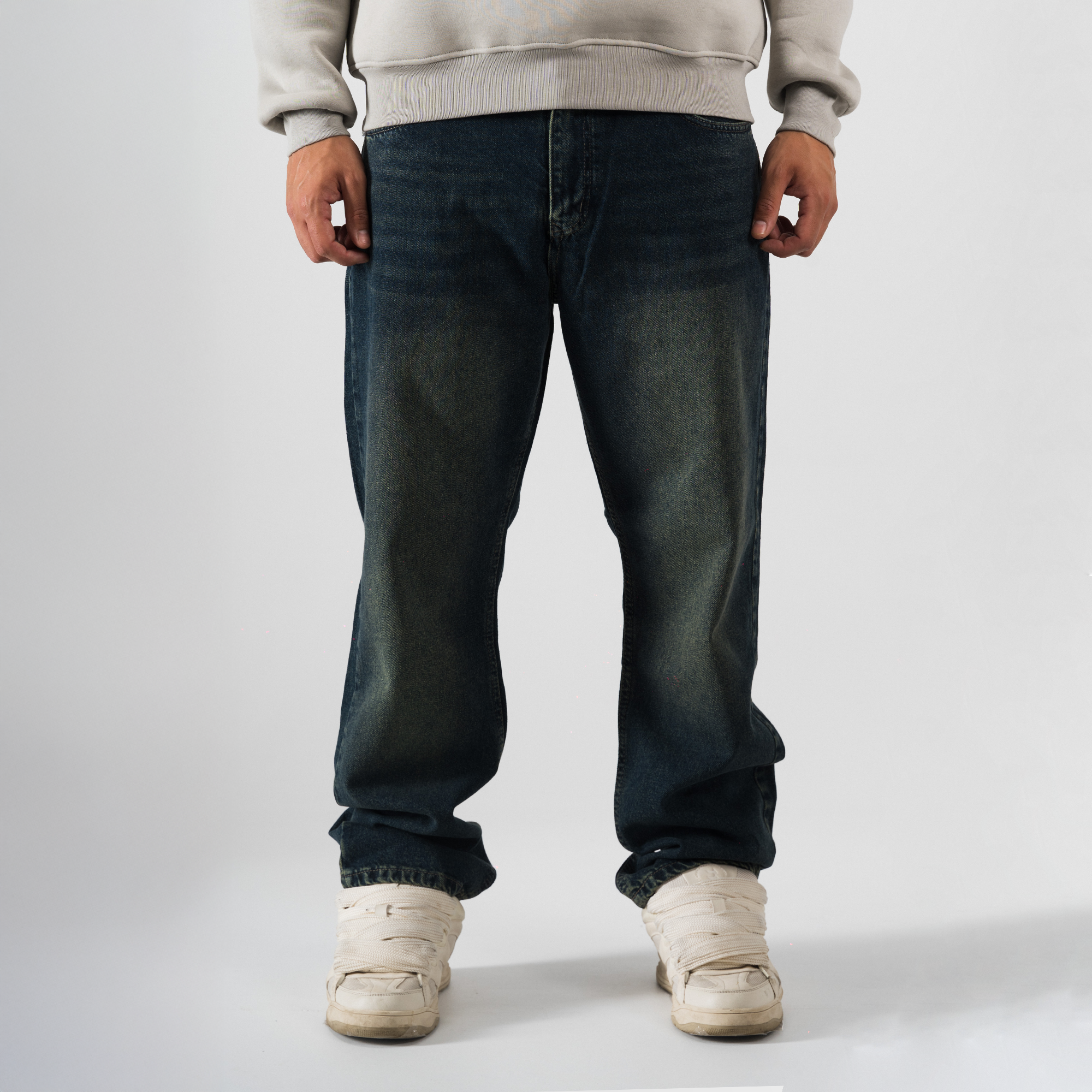 Baggy Washed Jeans