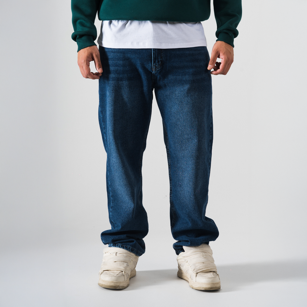 Relaxed Washed Jeans