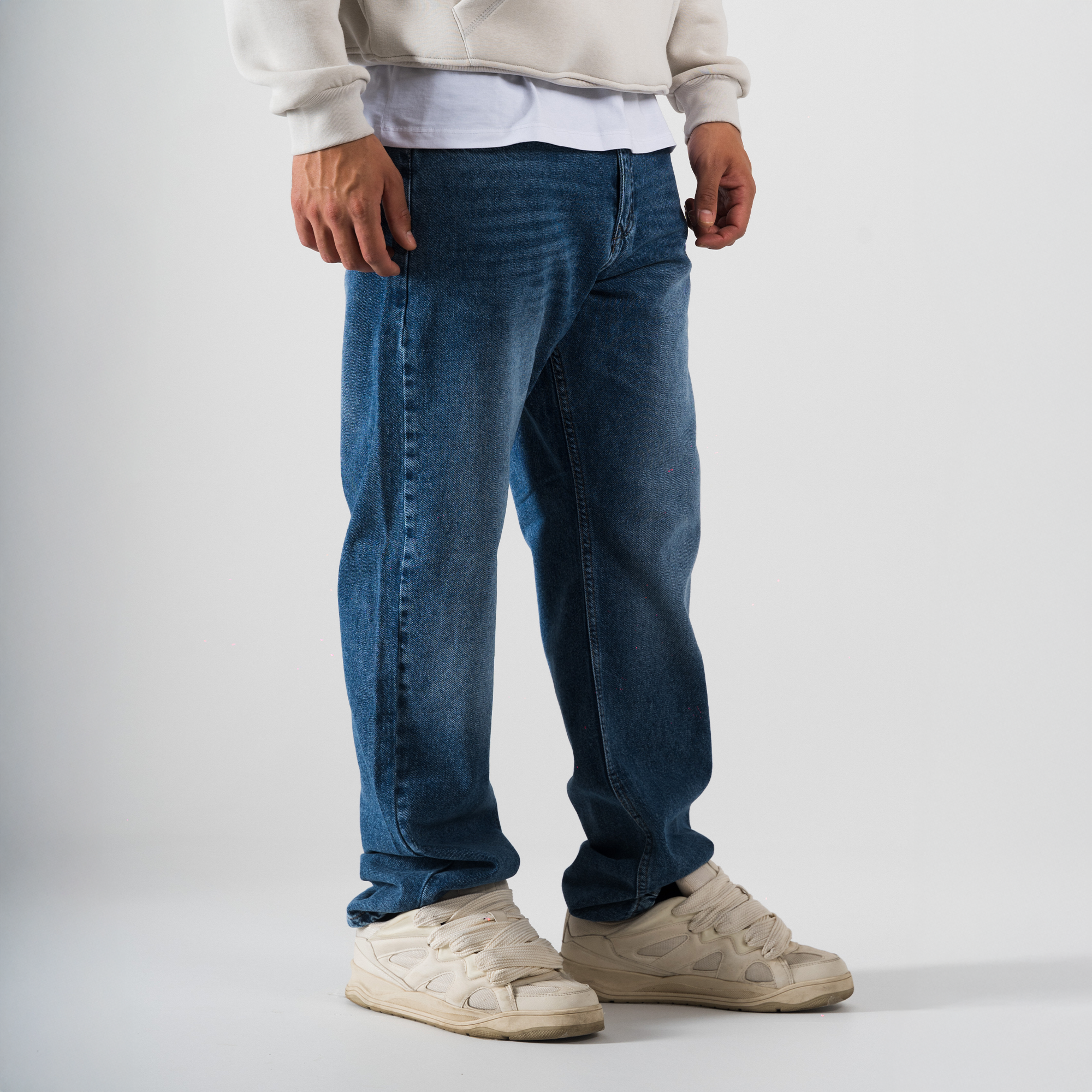 Baggy Washed Jeans