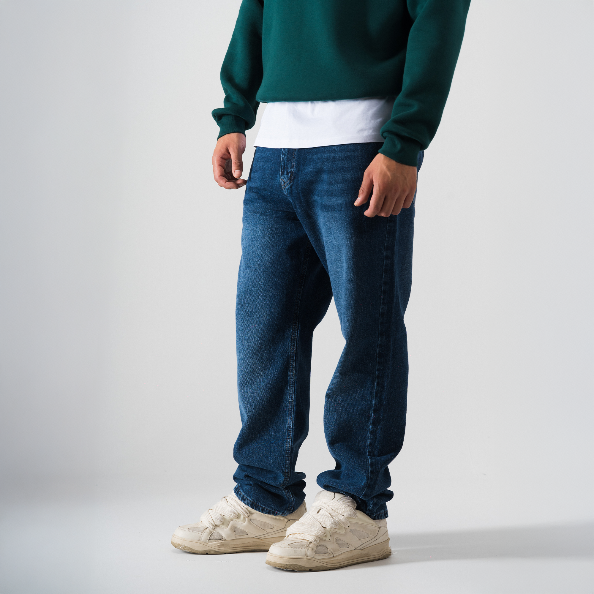 Baggy Washed Jeans
