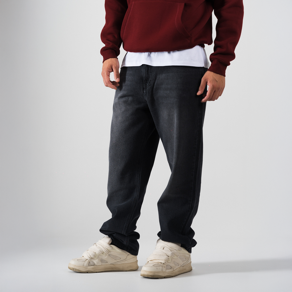 Relaxed Washed Jeans