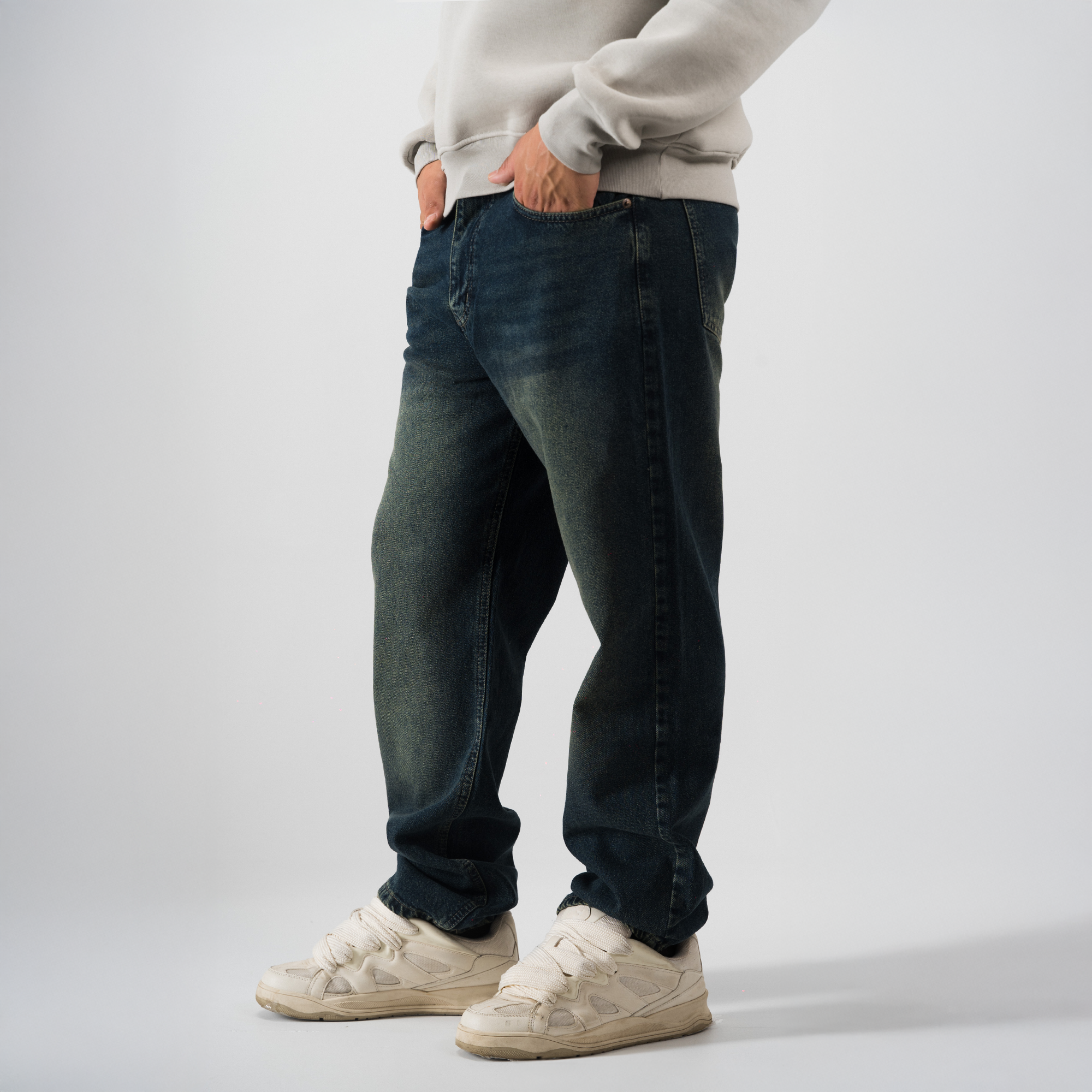 Baggy Washed Jeans
