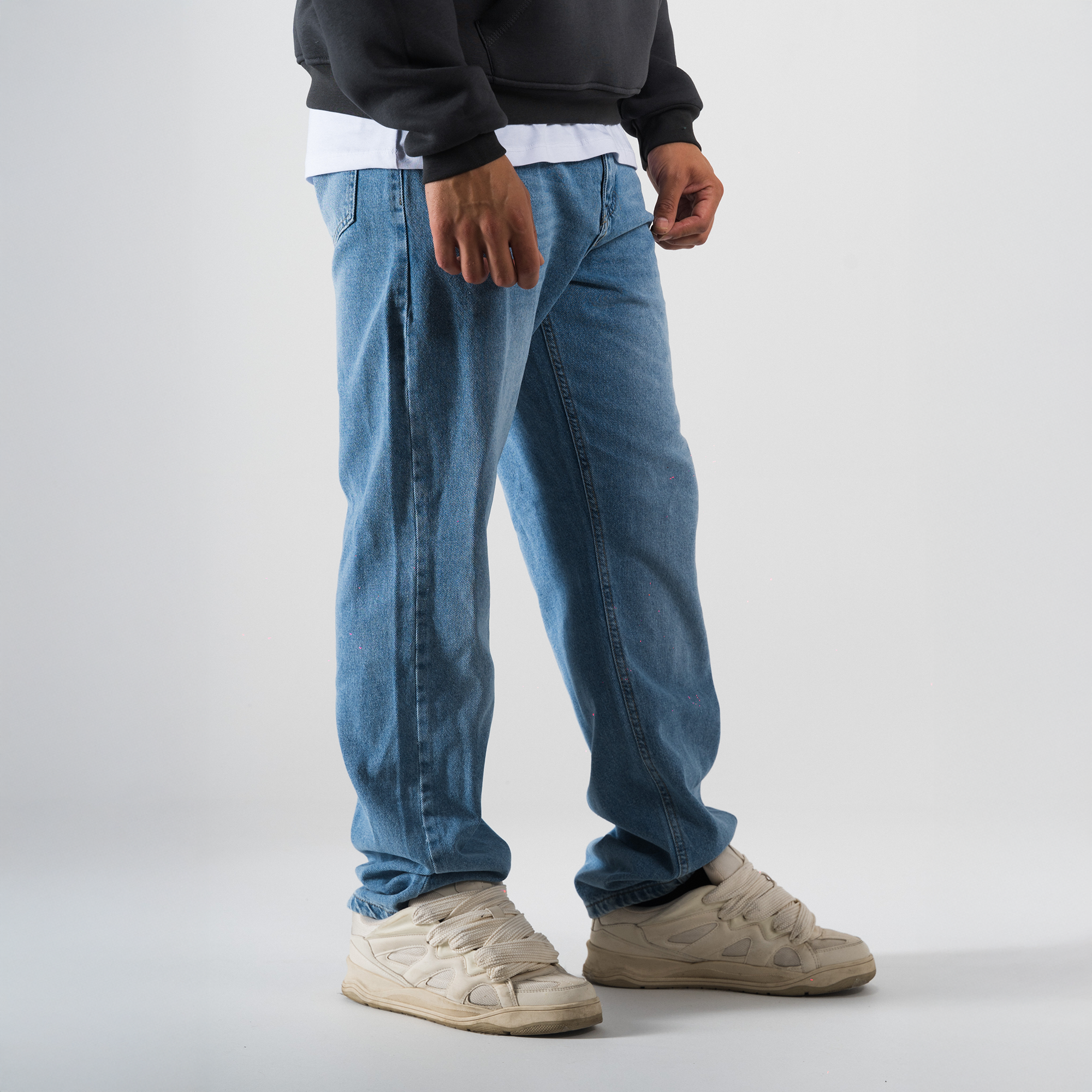Baggy Washed Jeans