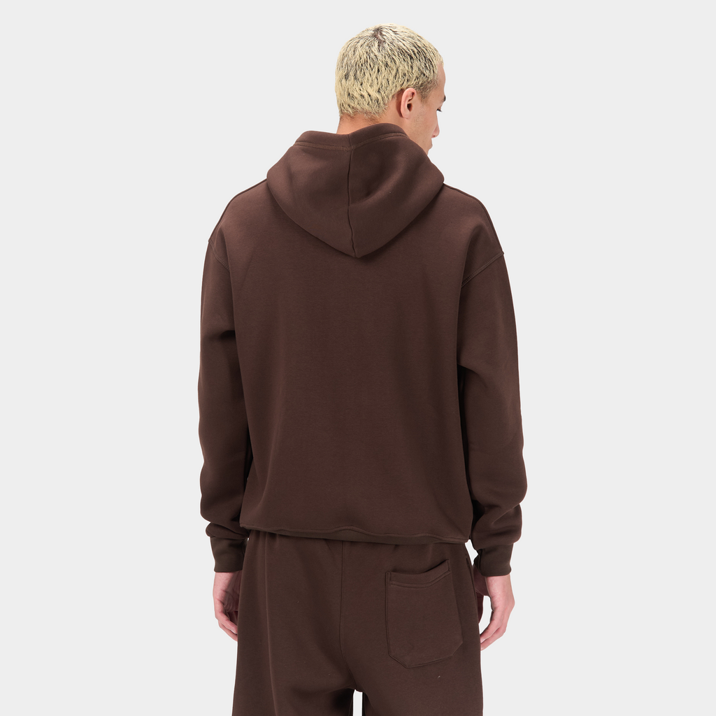 Zipped Embroidered Hoodie