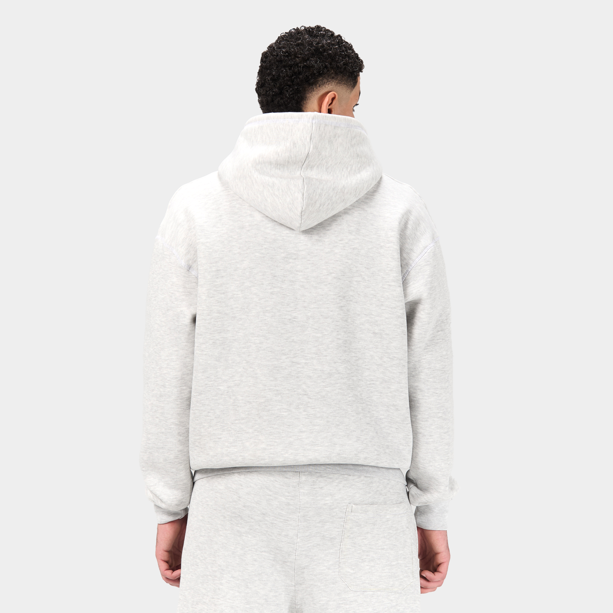 Zipped Embroidered Hoodie